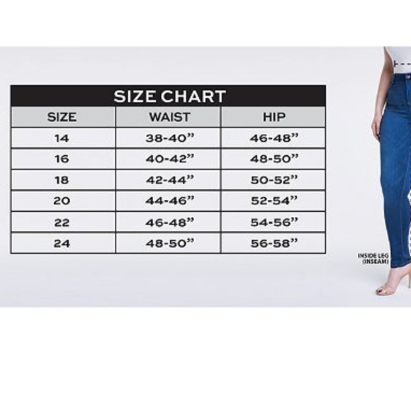 Celebrity Pink, Skinny Redux Frosty Sizes 24 - Picture 8 of 8